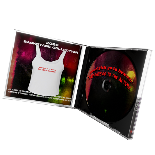 I Hate DJs Club - Bad Girls Go Backstage Crop Top