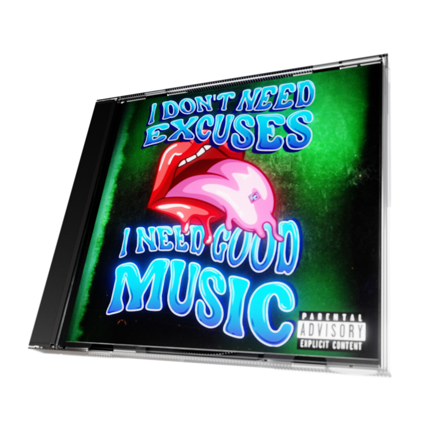 “Oversized black graphic tee with bold ‘No Excuses, Just Good Music’ text – I Hate DJs Club”
“Backstage-exclusive DJ culture streetwear tee from I Hate DJs Club”
“I Hate DJs Club Backstage Tee – VIP energy only”