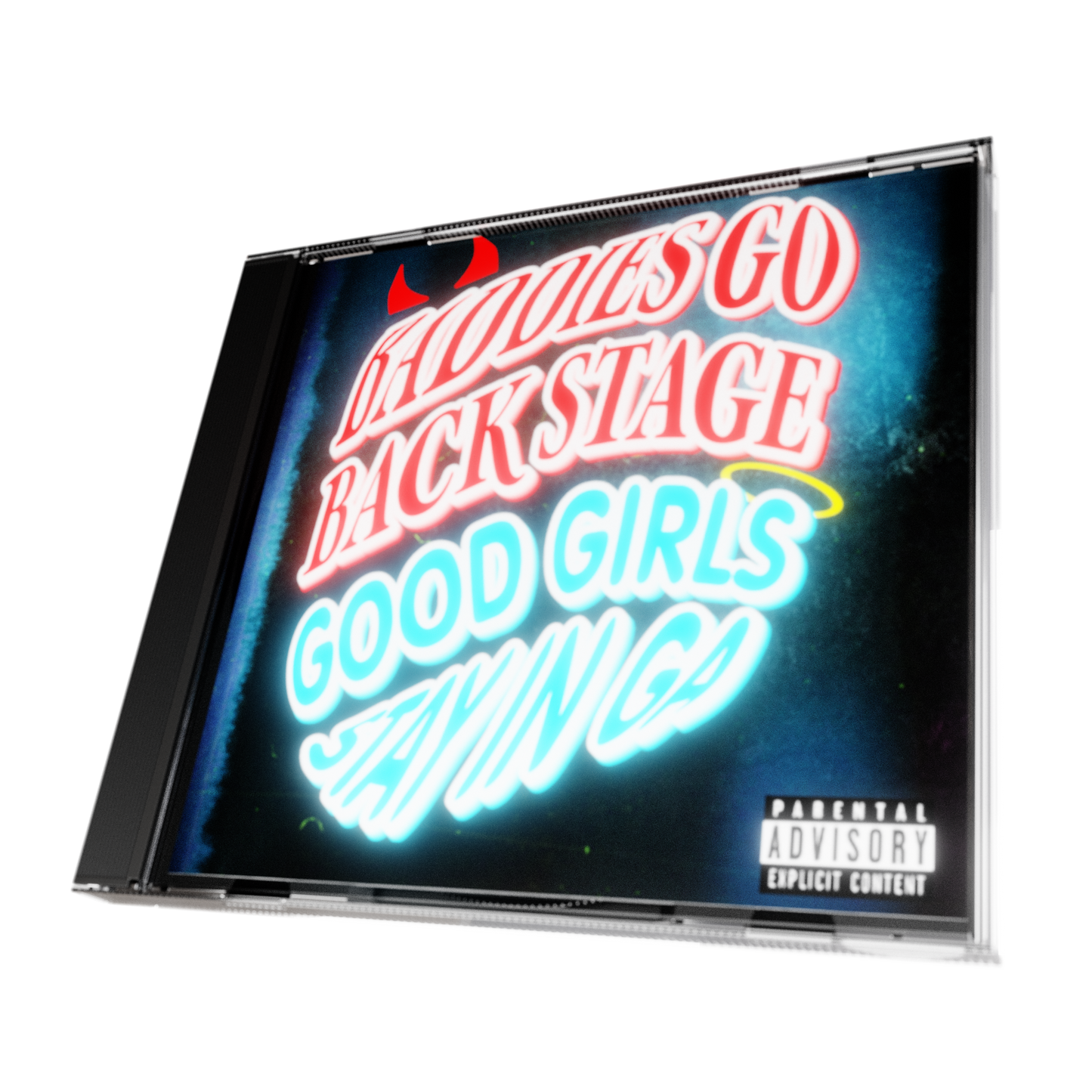 “Oversized black graphic tee with bold ‘Baddies Go Backstage, Good Girls Stay GA’ text – I Hate DJs Club”
“Exclusive Backstage tee for VIPs only from I Hate DJs Club”
“VIP style – I Hate DJs Club ‘Baddies Go Backstage’ Tee”