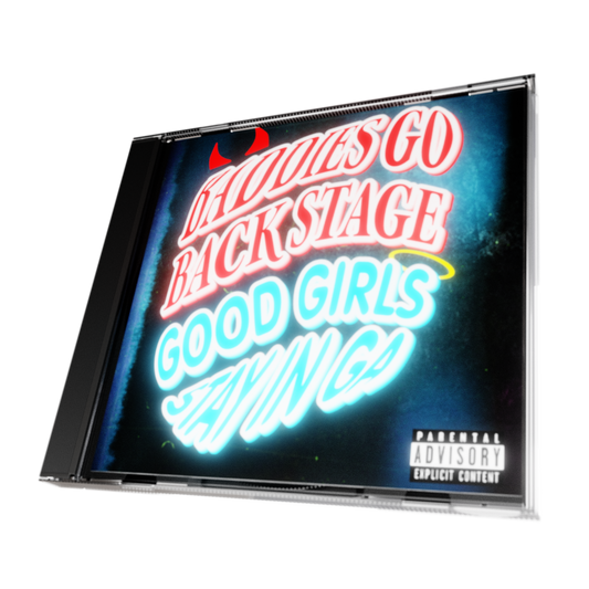 “Oversized black graphic tee with bold ‘Baddies Go Backstage, Good Girls Stay GA’ text – I Hate DJs Club”
“Exclusive Backstage tee for VIPs only from I Hate DJs Club”
“VIP style – I Hate DJs Club ‘Baddies Go Backstage’ Tee”