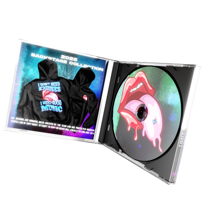 No Excuses, Just Good Music Hoodie