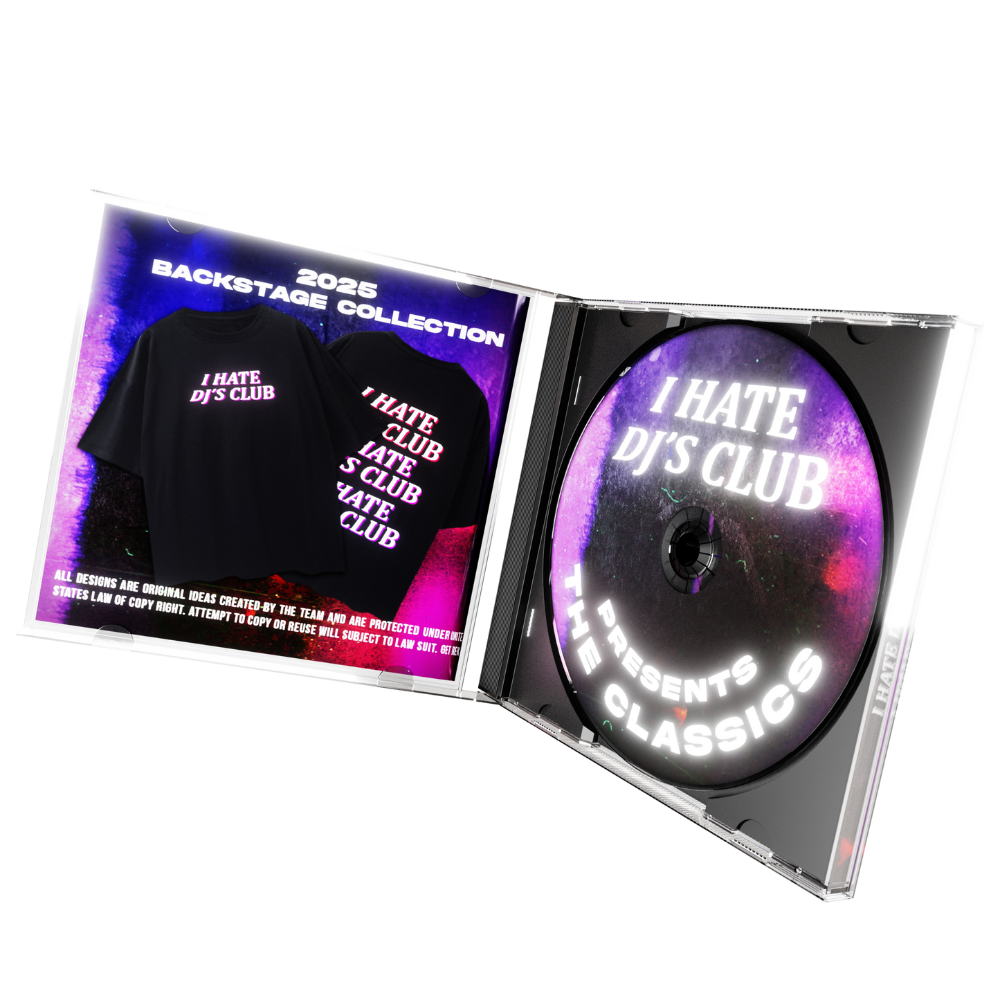 I Hate DJs Club - Original Tee