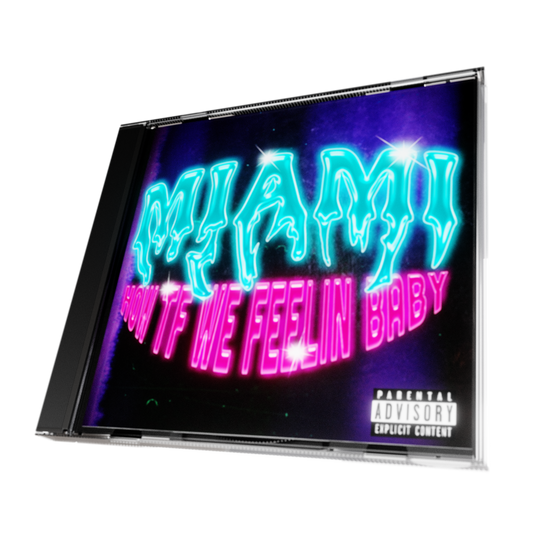 EDM streetwear tee with bold Miami-inspired graphic