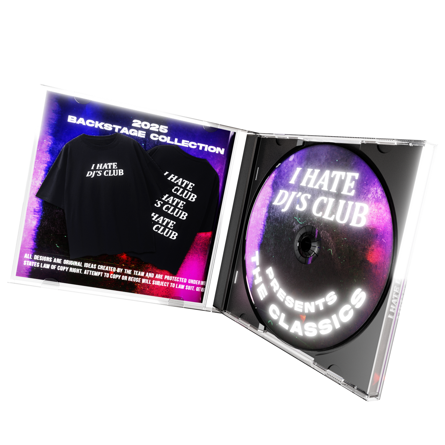 "I Hate DJs Club Minimalist Tee Front View"

"Oversized Minimalist T-Shirt – Streetwear Essential"

"I Hate DJs Club Subtle Logo Tee"